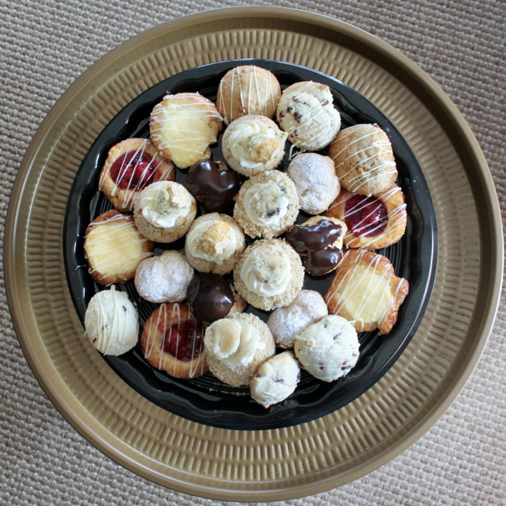 Assorted Breakfast Tray Desserts Etc.