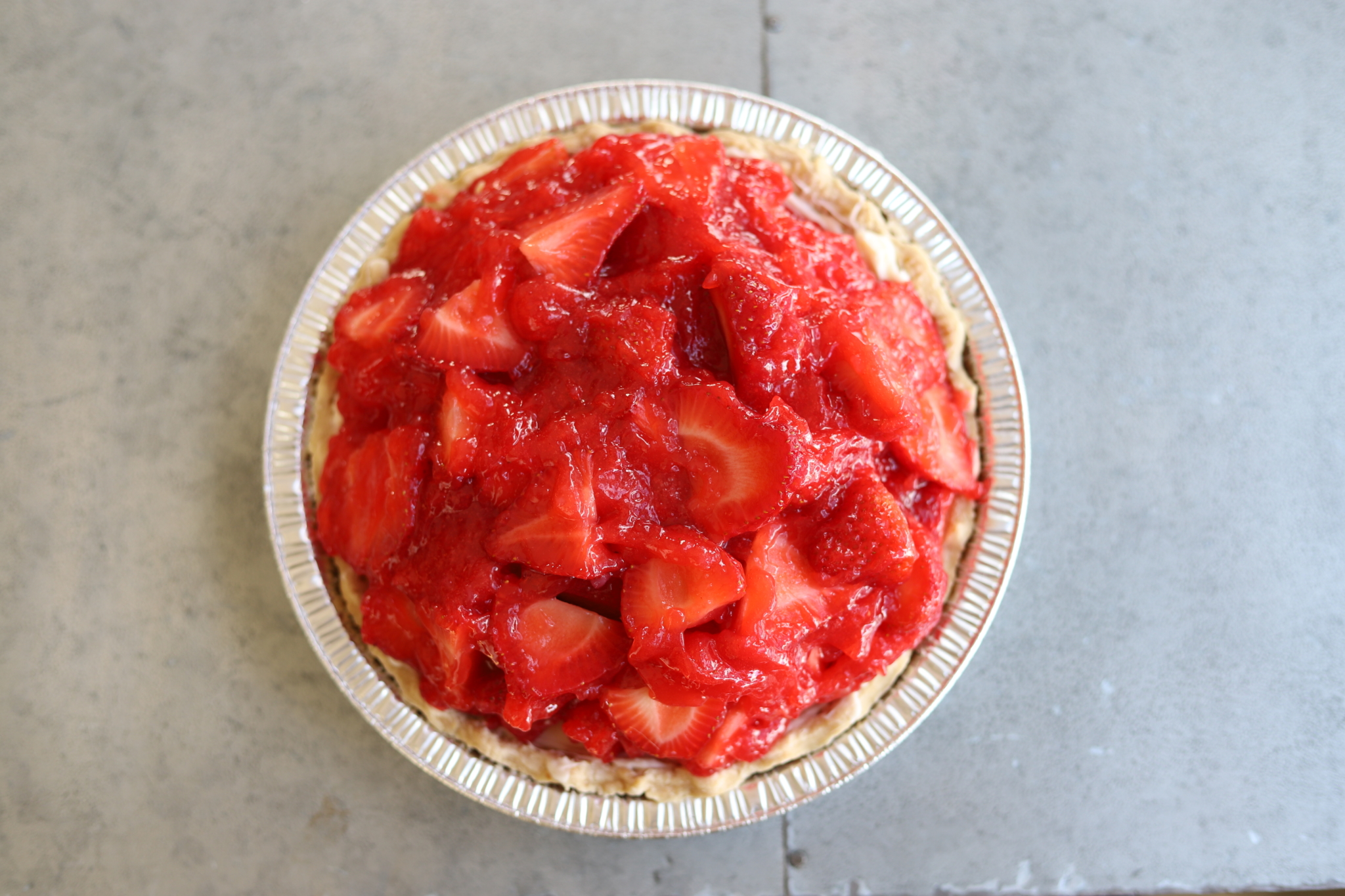 Strawberry Cream Pie Desserts Etc.